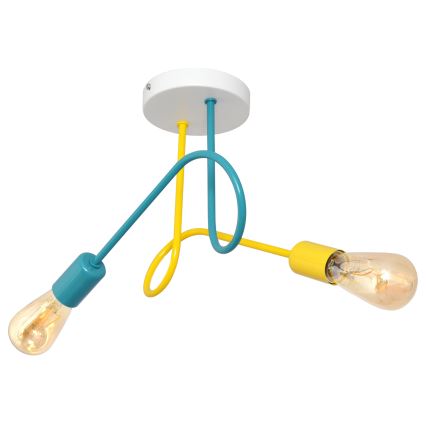 Barnlampa OXFORD med två E27-socklar, 15W, 230V