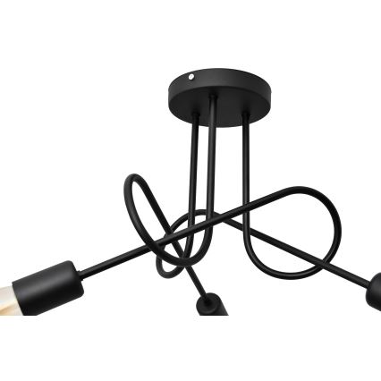 Barnlampa OXFORD med 3xE27/15W/230V, takmonterad