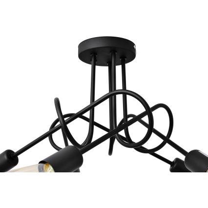 Barnlampa OXFORD med 5xE27/15W/230V, takmonterad