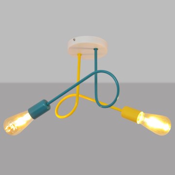 Barnlampa OXFORD med två E27-socklar, 15W, 230V