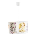 Barnlampa på kabel PETS 1xE27/60W/230V