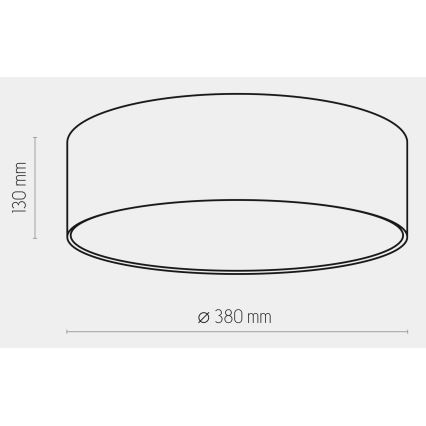 Barnlampa för tak RONDO KIDS 4xE27/15W/230V rosa