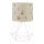 Barns bordslampa KIDS ROOM 1xE27/60W/230V, Ø 18 cm, med djurmotiv
