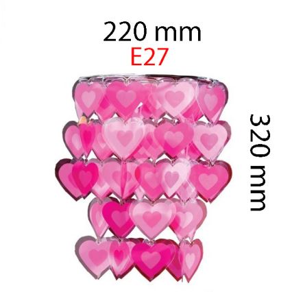 Barnskärm till taklampa VIKI E27 32x22 cm