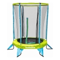 Barntrampolin Ø 140 cm, blå/grön