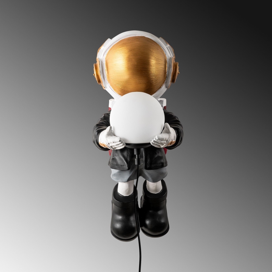 Barnvägglampa ASTRONAUT 1xE14/40W/230V i koppar