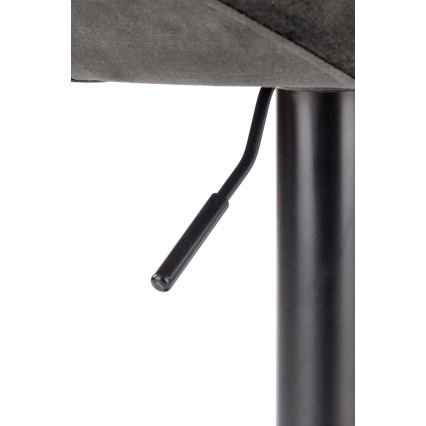 Barstol 100x48 cm grå/antracit