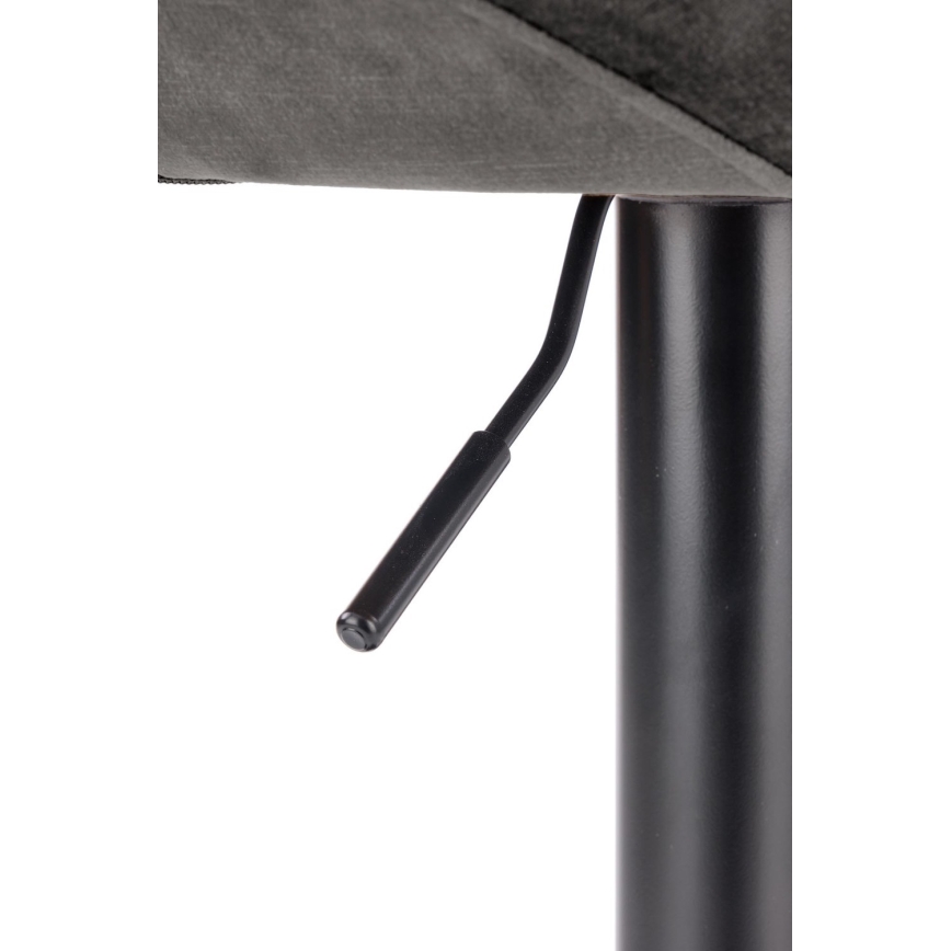 Barstol 100x48 cm grå/antracit