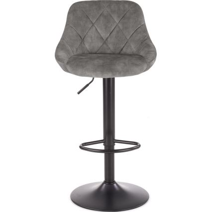 Barstol 106x47 cm grå/svart