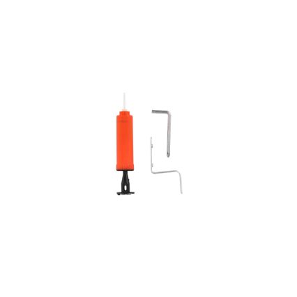 Basketkorg med basketboll