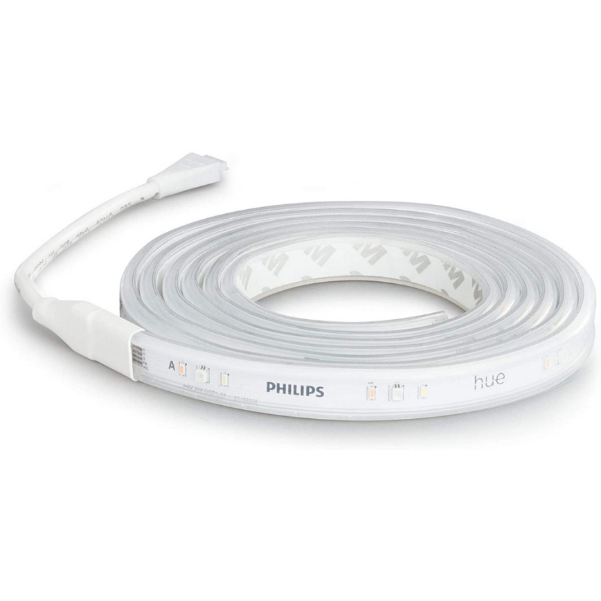 Basset - LED RGBW Dimbart band Philips Hue WHITE AND COLOR AMBIANCE 2m LED/20W/230V