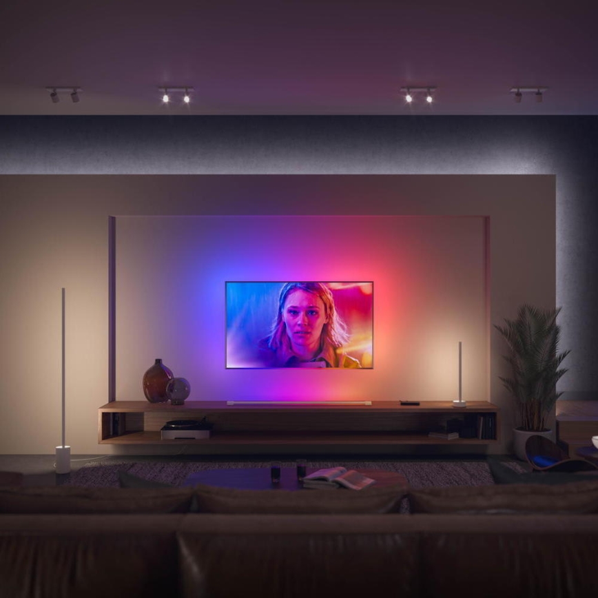 Basset - LED RGBW Dimbart band Philips Hue WHITE AND COLOR AMBIANCE LED/20W/230V 2 m