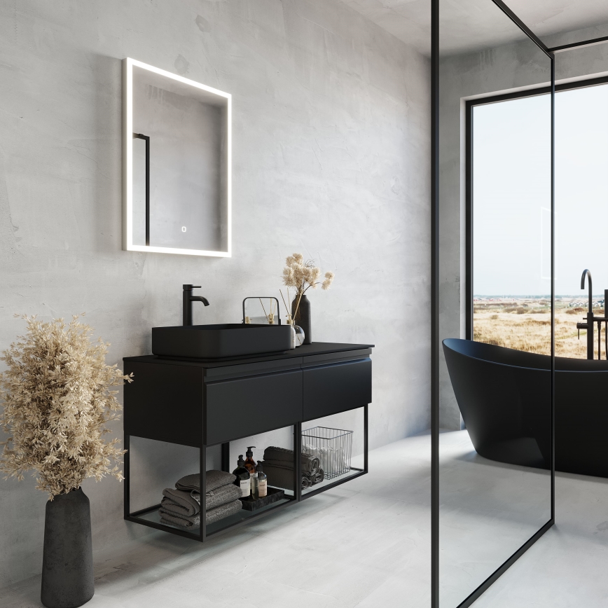 BATH DELUXE 01-060-07-58-00 - LED Badrumsspegel med belysning FORNAES LED/14,3W/230V IP44