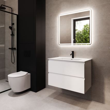 BATH DELUXE 01-080-51-58-00 - LED Badrum spegel med bakbelysning TARS LED/27,2W/230V IP44