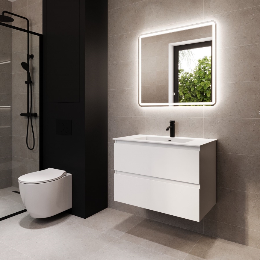 BATH DELUXE 01-080-51-58-00 - LED Badrum spegel med bakbelysning TARS LED/27,2W/230V IP44