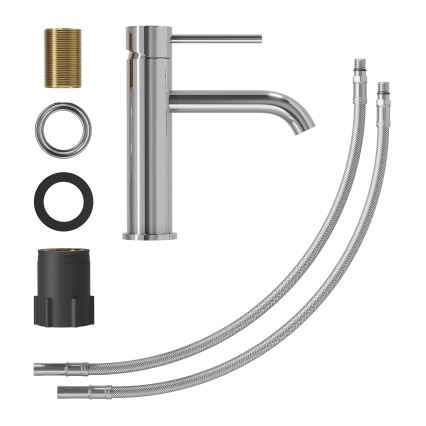 BATH DELUXE 28-018-01-83-02 - Kran till handfat SOVANG 18,3 cm skinande krom