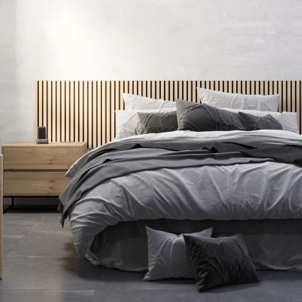 BATH DELUXE 54-060-08-86-12 - KIT 4x Akustisk väggpanel DANVIKEN 60x60 cm ek