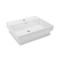 Bathco 0062 - Infällt tvättställ FUNCHAL 55x45 cm porslin/vit