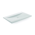 Bathco 0506 - Infällt tvättställ MANHATTAN 100x45 cm harts/vit