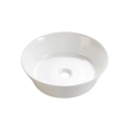 Bathco 4087 - Tvättställ för bänkskiva VOLTA Ø 42 cm porslin/vit