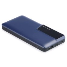 Batteriladdare med skärm 10000mAh/3,7V blå