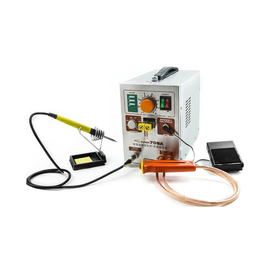 Batteripunktssvetsare med mikrolöd 230V