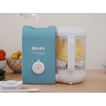 Beaba - Ångkokare 2-i-1 BABYCOOK EXPRESS blå