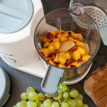 Beaba - Ångkokare 2-i-1 BABYCOOK NEO grön/vit