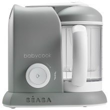 Beaba - Ångkokare med mixer BABYCOOK grå