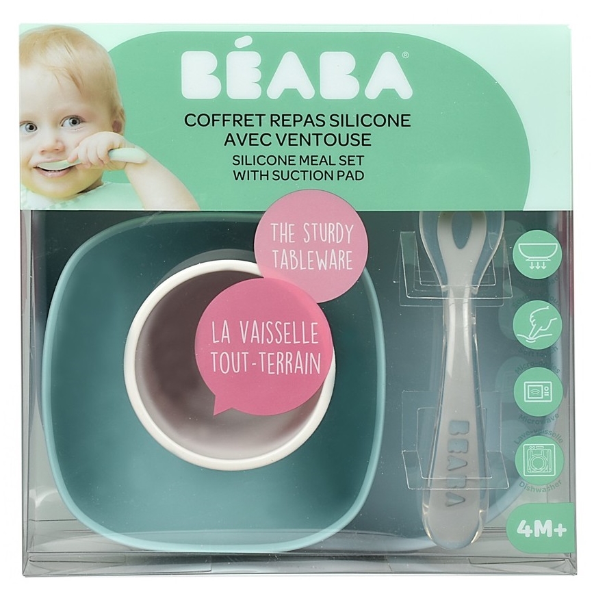 Beaba - Barnservisset Jungle 4 delar