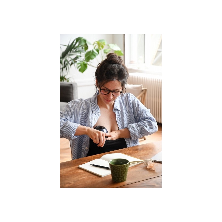 Beaba - Elektrisk handsfree-bröstpump 180 ml 1300 mAh blå