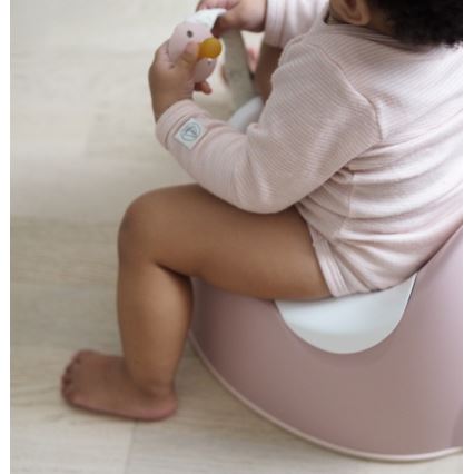 Beaba - Ergonomisk potta rosa