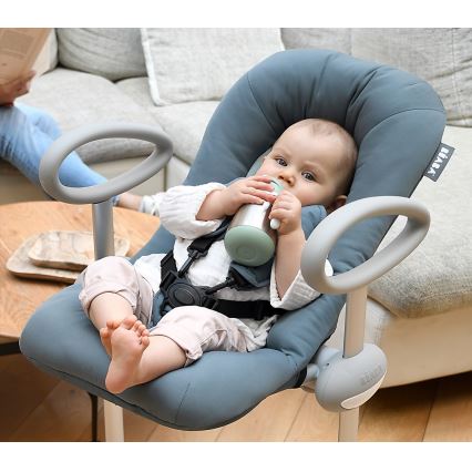 Beaba - Termoisolermugg med sugrör 250 ml grön