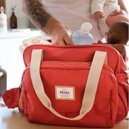 Beaba - Skötväska GENEVA röd