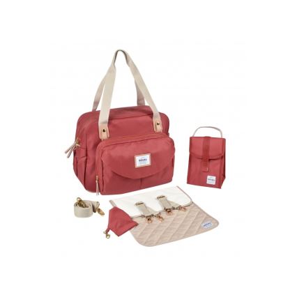 Beaba - Skötväska GENEVA röd