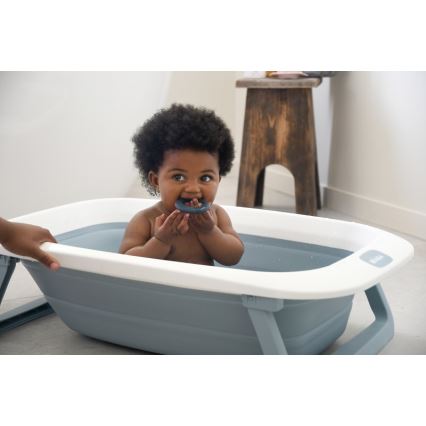 Beaba - Vikbart badkar för barn blå