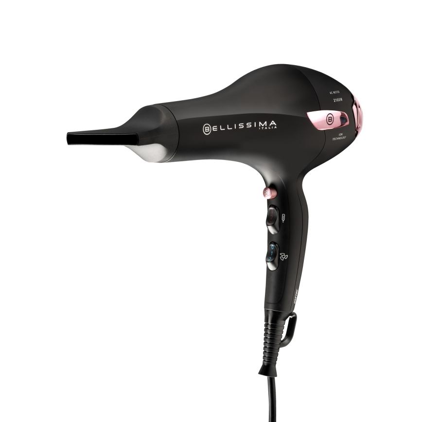 Bellissima 11858 - Hårtork 2100W/230V svart/rosa