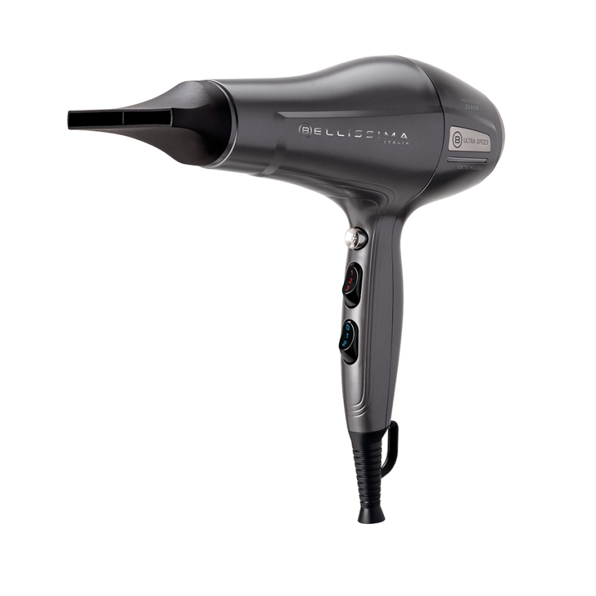 Bellissima 11859 - Hårtork ULTRA SPEED 2200W/230V svart