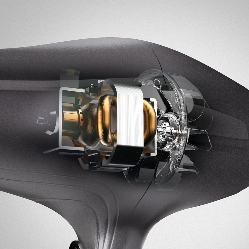 Bellissima 11859 - Hårtork ULTRA SPEED 2200W/230V svart