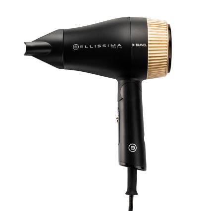 Bellissima 11872 - Resehårtork B-TRAVEL 1400W/230V svart/guld