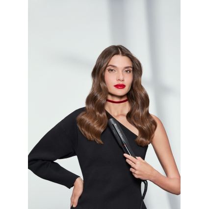 Bellissima 11948 - Hårplattång med LCD-display, infraröd, 60W/230V, svart