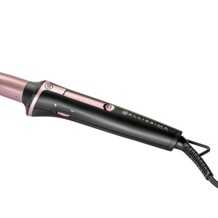 Bellissima 11949 - Konisk locktång 40W/230V svart/rosa