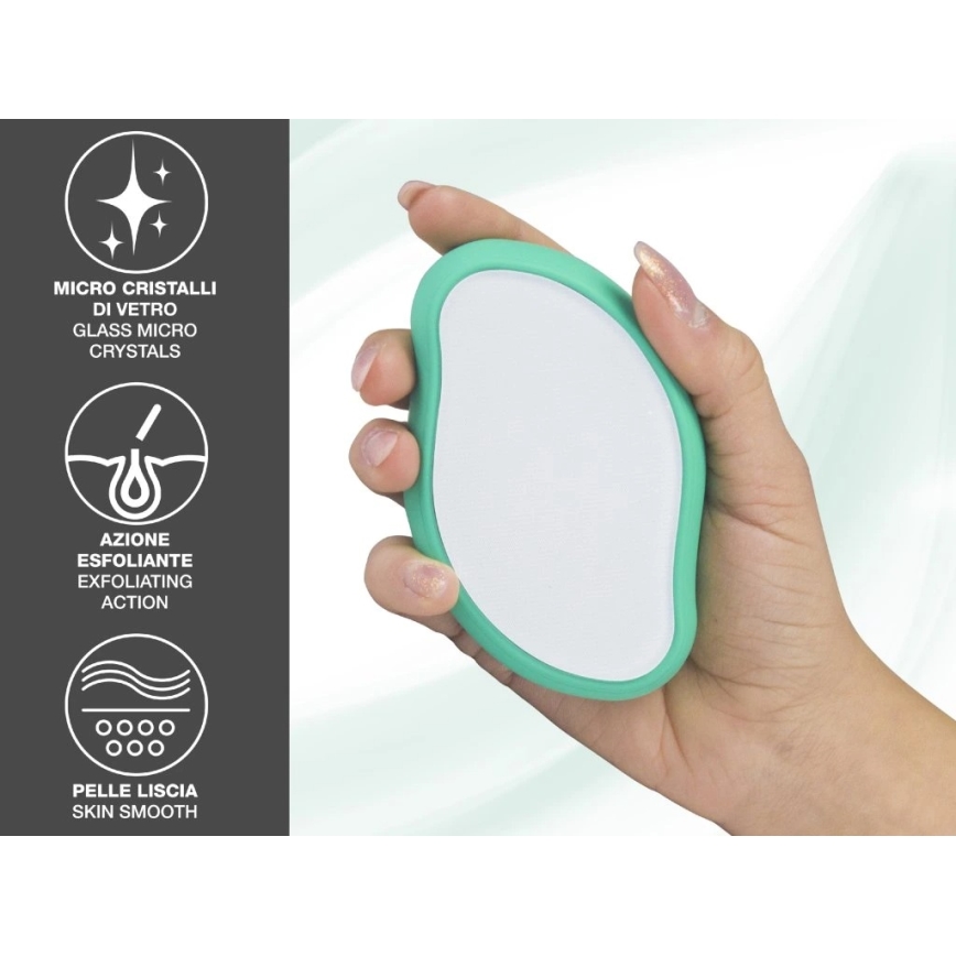 Beper - Exfolierande peelingsten, mintgrön