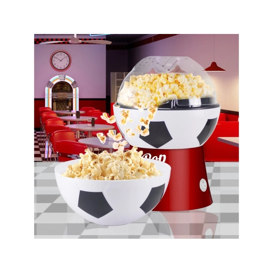 Beper - Popcornmaskin 1200W/230V, formad som en fotboll