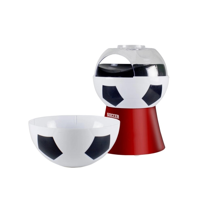 Beper - Popcornmaskin 1200W/230V fotboll/röd