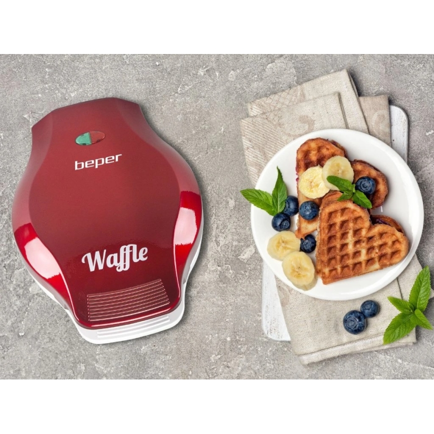 Beper - Våffeljärn 1000W/230V