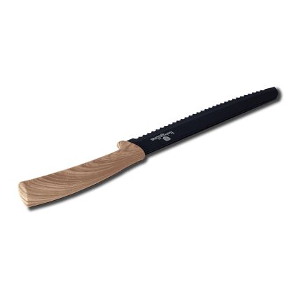 BerlingerHaus - Brödkniv i rostfritt stål 20 cm svart/brun