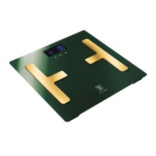 BerlingerHaus - Personvåg med LCD display 2xAAA grön/guld