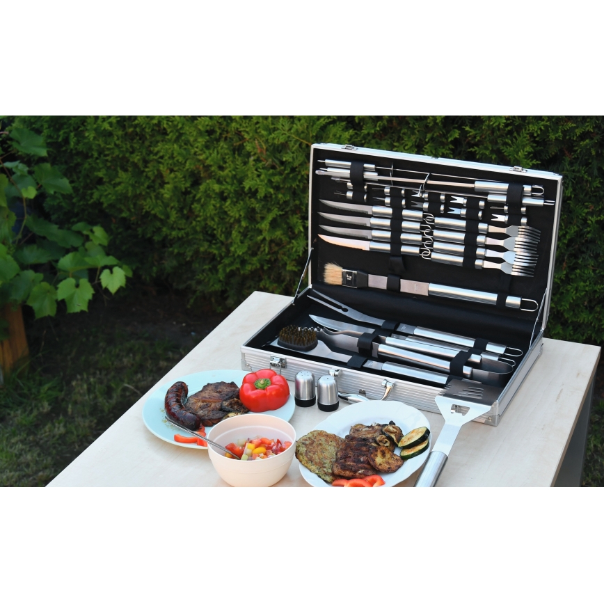 BerlingerHaus - Set med rostfria knivar 6 st roséguld/svart