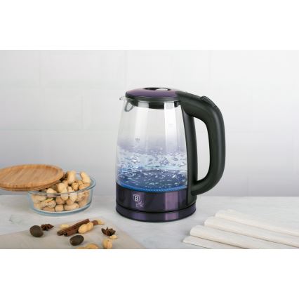 BerlingerHaus - Vattenkokare 1,7 l 2200W/230V rostfritt stål/lila
